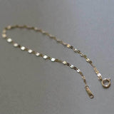 ブレスレット レディース 極細 チェーンブレスレット 上品 ゴールド 重ね付け 大人可愛い シルバー925 k14コーティング 女性 人気 誕生日プレゼント