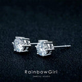 ピアス レディース 一粒ダイヤ セット ペア 大粒 0.9ct cz シンプル プラチナ仕上げ 誕生日プレゼント 彼女 嫁 女性 人気 お祝い