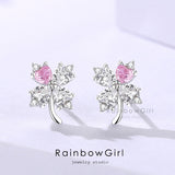お花 ピアス