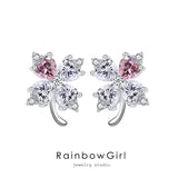 フラワー ピアス