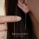 アメリカンピアス レディース チェーン ドロップ しずく シンプル 金属アレルギー対応 女性 人気 誕生日プレゼント ギフト 母の日