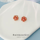 ピアス レディース 桜モチーフピアス お花 回転 ピンクフラワー 可愛い 春アクセサリー シルバー925 女性 人気 誕生日プレゼント ギフト 母の日
