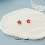 ピアス レディース 桜モチーフピアス お花 回転 ピンクフラワー 可愛い 春アクセサリー シルバー925 女性 人気 誕生日プレゼント ギフト 母の日