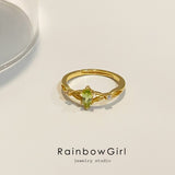 指輪 レディース フリーサイズ 8月誕生石 天然石 ペリドット リング ゴールド プレゼント 女性 人気 50代 60代 40代 30代 ホワイトデーお返し