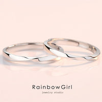 指輪 レディース メンズ シンプル ねじり ライン ウエーブ 個性的 フリーサイズ ジュエリー 人気 結婚指輪 格安 記念日 誕生日 ギフト 誕生日プレゼント