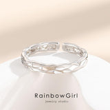 指輪 リング レディース 不規則 カジュアル オシャレ 上品 シンプル シルバー ゴールド フリーサイズ 金属アレルギー対応 女性 誕生日プレゼント