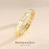 指輪 リング レディース 不規則 カジュアル オシャレ 上品 シンプル シルバー ゴールド フリーサイズ 金属アレルギー対応 女性 誕生日プレゼント