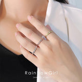 指輪 リング レディース 不規則 カジュアル オシャレ 上品 シンプル シルバー ゴールド フリーサイズ 金属アレルギー対応 女性 誕生日プレゼント