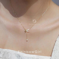 ネックレス レディース 天使 エンジェル ラリエット 可愛い 星 シルバー925 重ね付け 小ぶり k14ゴールド 女性 誕生日 ホワイトデーお返し 人気