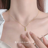 ネックレス レディース しずく ペリドットカラー 緑石 8月誕生石 上品 ゴールド 人気 女性 誕生日プレゼント ホワイトデーお返し お祝いギフト