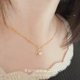 ネックレス レディース パール付き パーセントモチーフ シルバー925 上品 シンプル 女性 誕生日プレゼント 母の日 記念日 ギフト お祝い