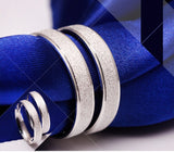 指輪 メンズ レディース シンプル スクラブ シルバー925 プラチナ仕上げ 男性 女性 激安ペアリング 人気 結婚指輪 プレゼント 記念日 ギフト