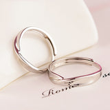 指輪 メンズ レディース サイズフリー インフィニティ シンプル ウエーブ X型 ペアリング シルバー925 プラチナ仕上げ プレゼント 男性 女性 彼氏 彼女 人気