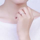 指輪 ペアリング エタニティリング フリーサイズ 豪華19粒 cz シンプル シルバー925 プラチナ仕上げ 激安 人気 結婚指輪 記念日 プレゼント