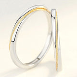 指輪 メンズ レディース ペアリング ストレート ライン ウエーブ フリーサイズ シルバー925 プラチナ仕上げ 人気 結婚指輪 格安 結婚記念日 プレゼント