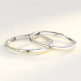 指輪 メンズ レディース ペアリング ストレート ライン ウエーブ フリーサイズ シルバー925 プラチナ仕上げ 人気 結婚指輪 格安 結婚記念日 プレゼント