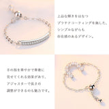 指輪 レディース チェーンリング 調節可能 一字 U型 馬蹄 サイズフリー シルバー925 プラチナ仕上げ 人気 彼女 妻 誕生日プレゼント